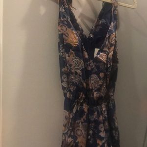 One piece Anthropologie pant suit